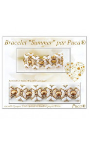 Free pattern Par Puca® Beads - Bracelet Summer